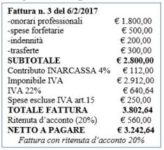 Rimborso spese forfetarie Cass. ord. n. 13693 del 30/05/2018 avv. Giovanni Longo Pisa