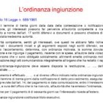 ordinanza ingiunzione, art. 18 L. 689/81 avv. Giovanni Longo Pisa