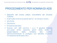 Nomina amministratore di sostegno avv. Giovanni Longo Pisa